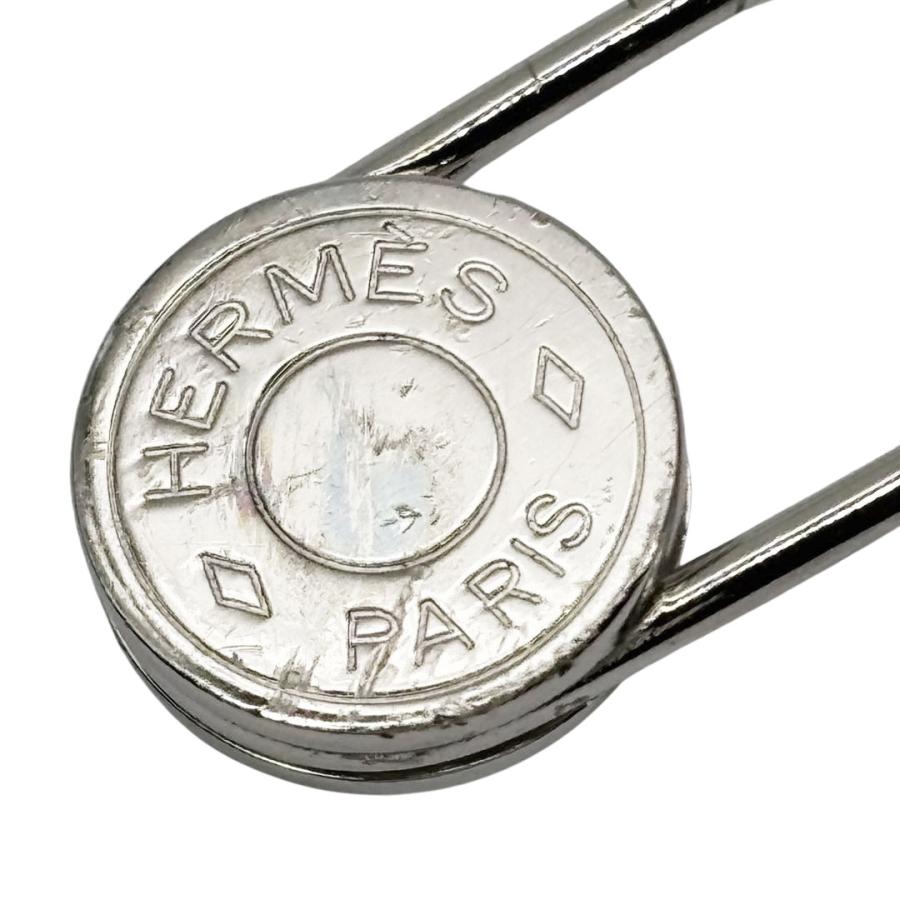 HERMES（エルメス） セリエ ピンブローチ 安全ピン シルバー : SiSSY