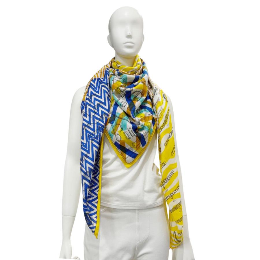 HERMES（エルメス） ショール カレジェアン140 カシシル 『Manufacture