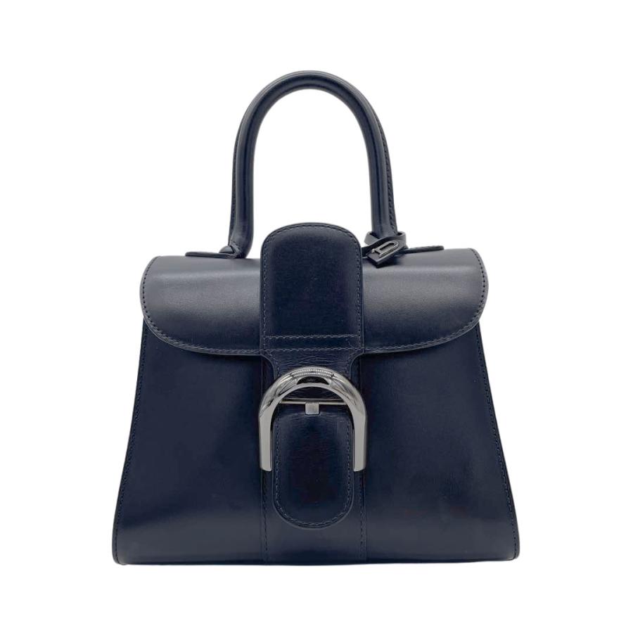 DELVAUX（デルヴォー） 2WAYハンドバッグ ブリヨンミニ ボックスカーフ