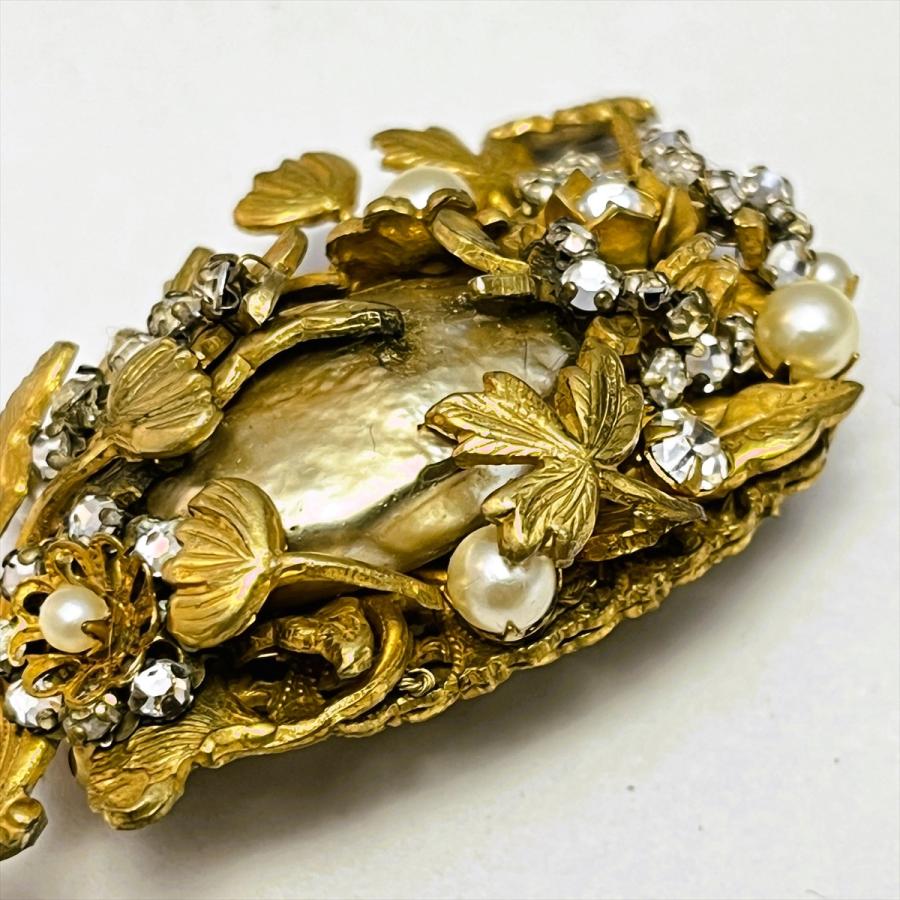 MIRIAM HASKELL（ミリアムハスケル） ヴィンテージ フラワーブローチ