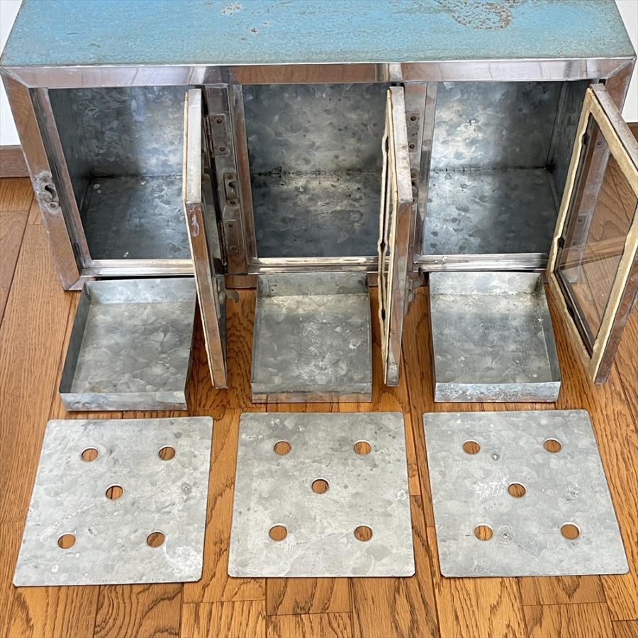 ヴィンテージ 昭和レトロ 乾物店 駄菓子屋 等のブリキとガラスの