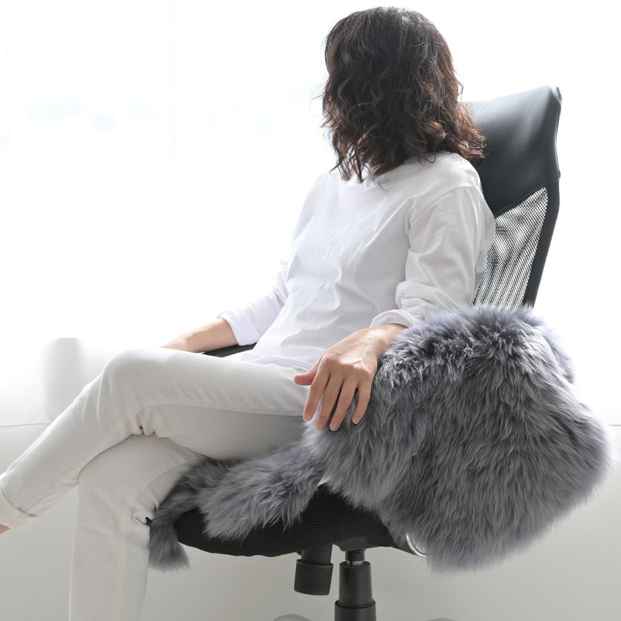 スリープテイラー ムートンラグ ラグ 高級天然 本革 60×90cm 厚手