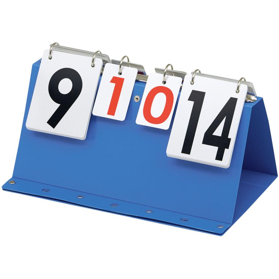 TOEI LIGHT（トーエイライト） 両面表示 バドミントン得点板 青 ブルー