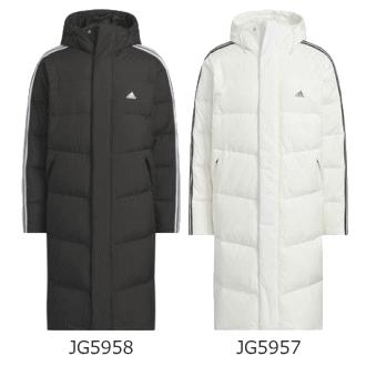 ベンチコート ロングコート ダウンコート ロングダウンコート adidas