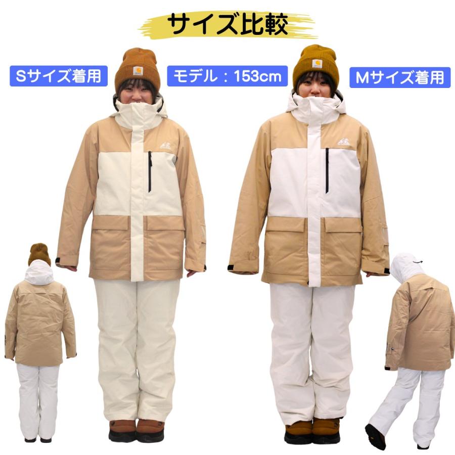 スキーウェア 上下セットメンズ レディース 耐水圧10000mm BANNNE