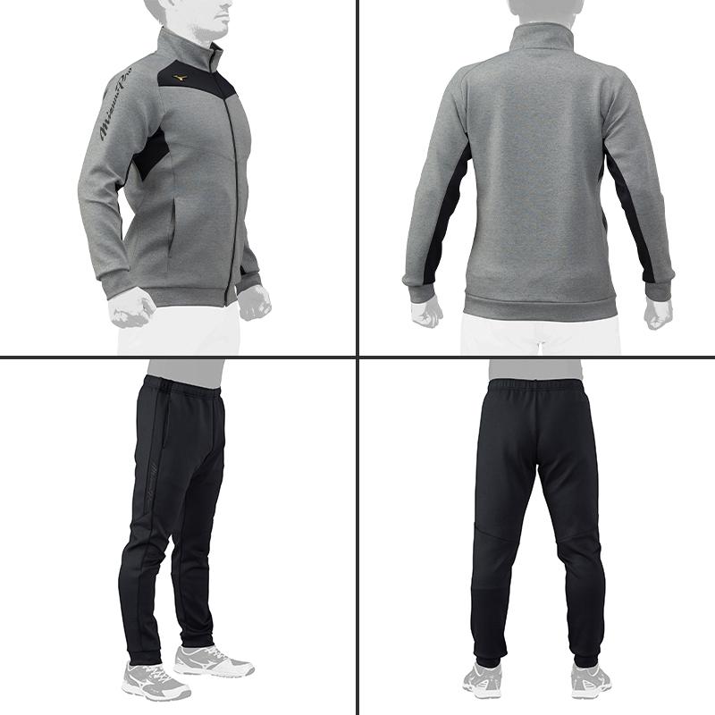 MIZUNO（ミズノ） 野球 ミズノプロ ストレッチ スウェット 上下セット