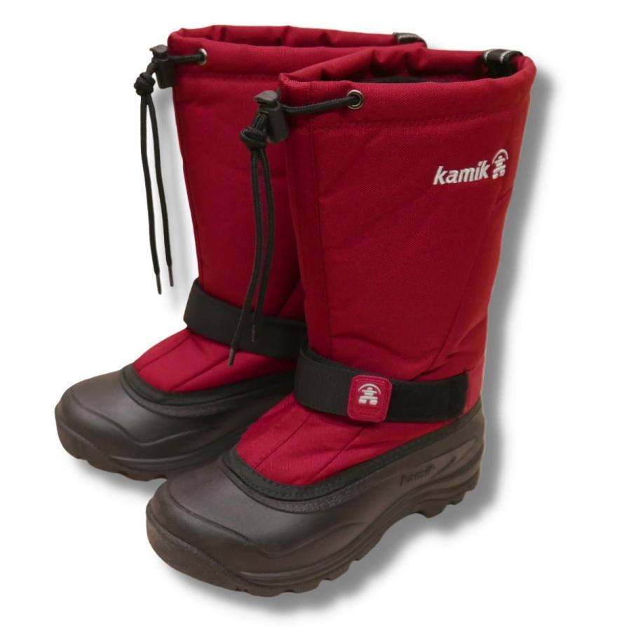 カミック グリーンベイ4 ウィメンズ RED-25cm カナダ製 女性用