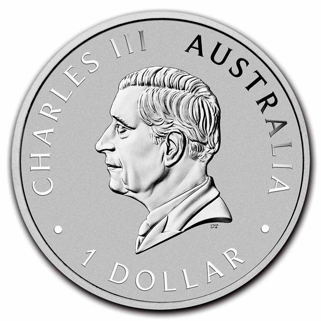 コアラ銀貨 1オンス 2024年製 クリアケース入り 純銀 コイン