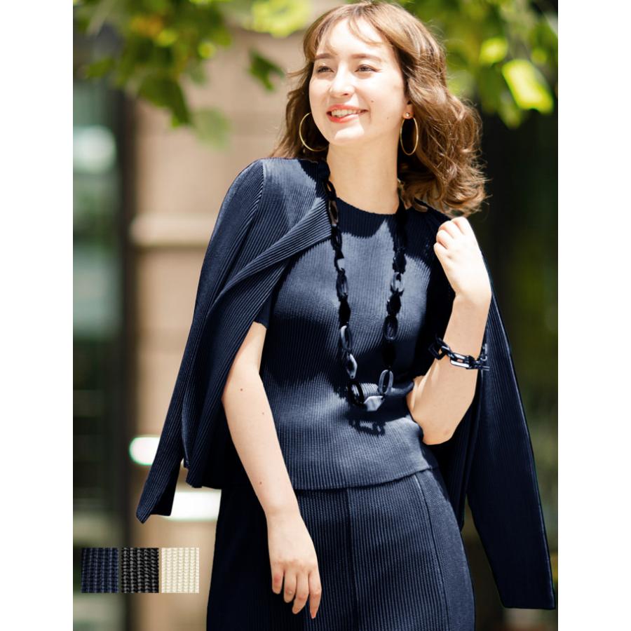 SPECCHIO（スペッチオ） 公式店 ノーカラージャケット レディース