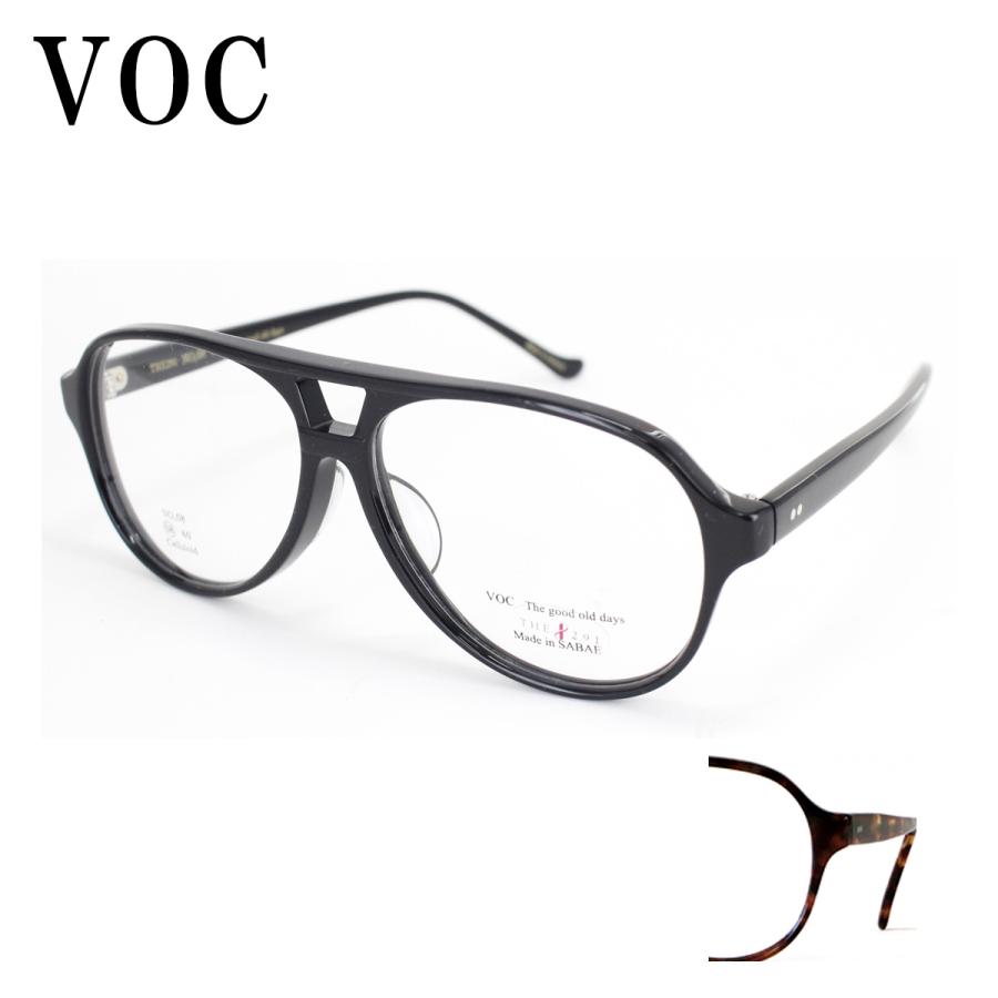 メガネフレーム VOC No,08 58サイズ 60サイズ ティアドロップ 大きめ