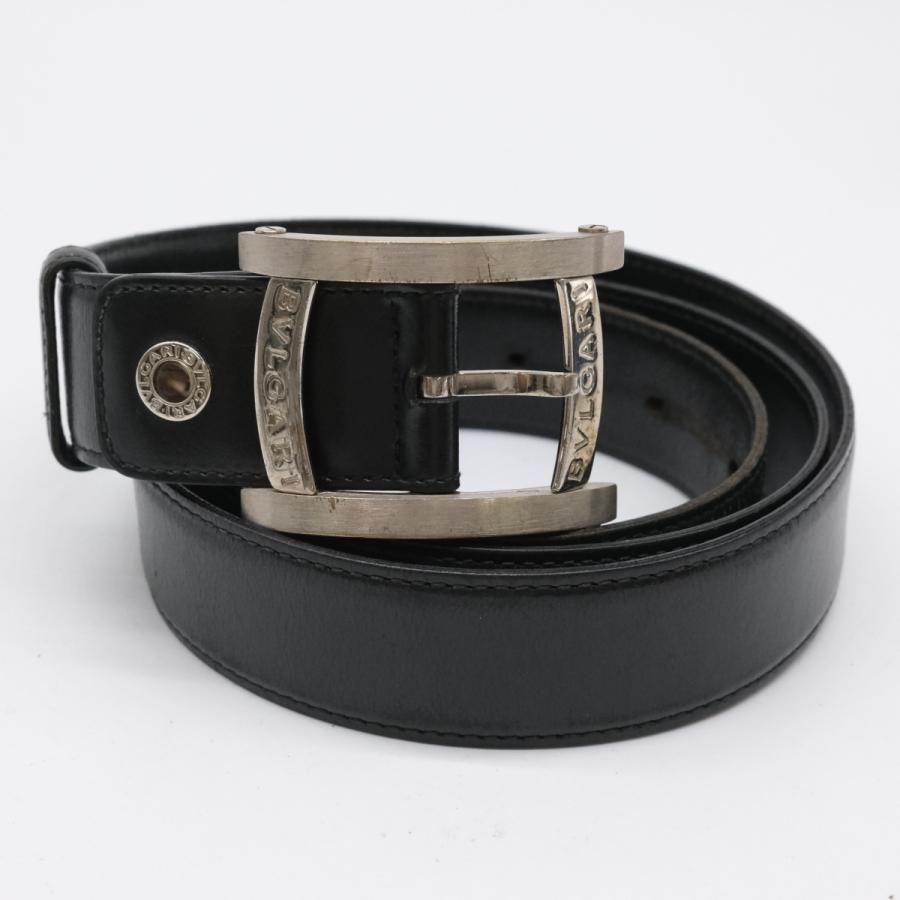 BVLGARI ブルガリ アショーマ ベルト 黒 ブラック 29716 : ブランド