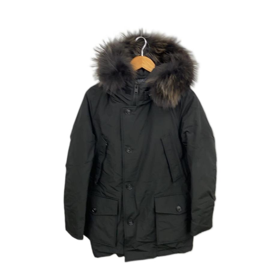 Woolrich◇ARCTIC PARKA TT/ダウンジャケット/XS/コットン/BLK