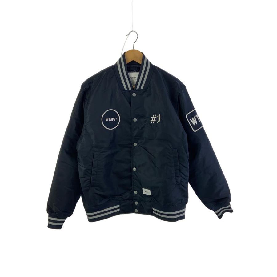 WTAPS◇スタジャン/--/ナイロン/NVY/181TQDT-JKM02 : セカンド