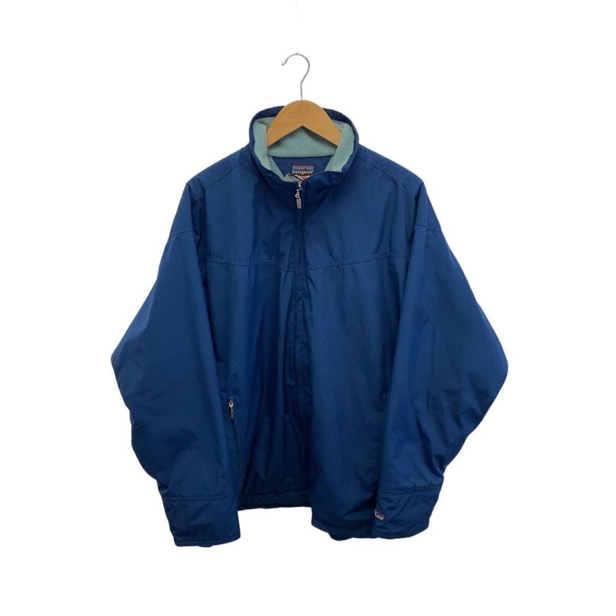 patagonia◇シェルドシンチラジャケット//L/ポリエステル/ネイビー
