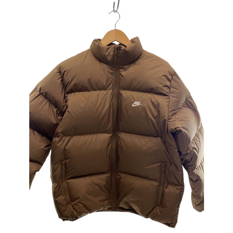NIKE◇ダウンジャケット/L/ポリエステル/BRW/IB2976-235 : セカンド