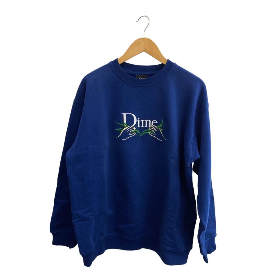Dime◇スウェット/L/コットン/BLU/無地 : セカンドストリートYahoo!店