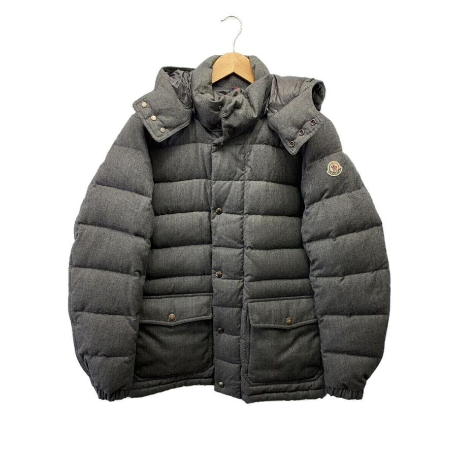 MONCLER◇montgenevre /モンジュネーブル/ダウンジャケット/1/ウール