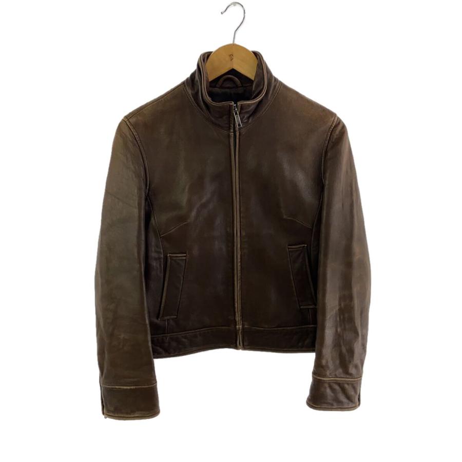 BANANA REPUBLIC◇レザージャケット・ブルゾン/使用感有り