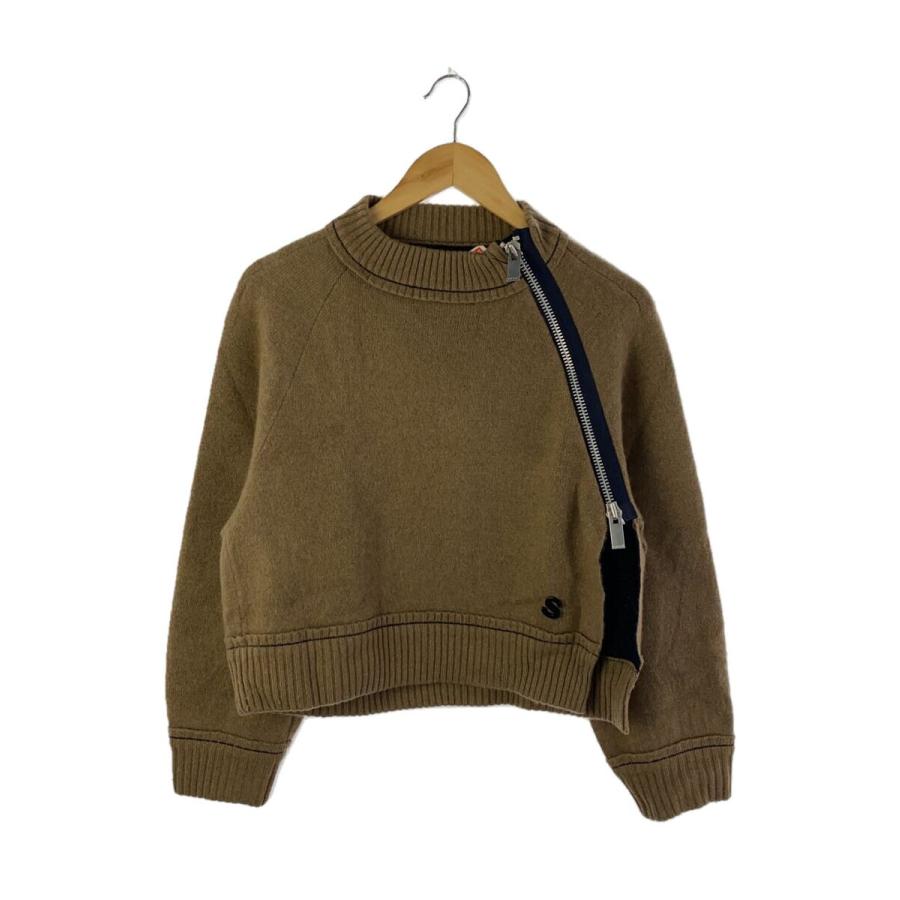 sacai◇ニット・セーター(厚手)/1/カシミア/BRW/22-06235 : セカンド