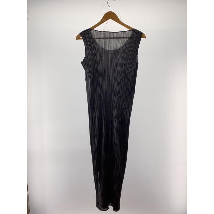 PLEATS PLEASE ISSEY MIYAKE◇ノースリーブワンピース/--/ポリエステル