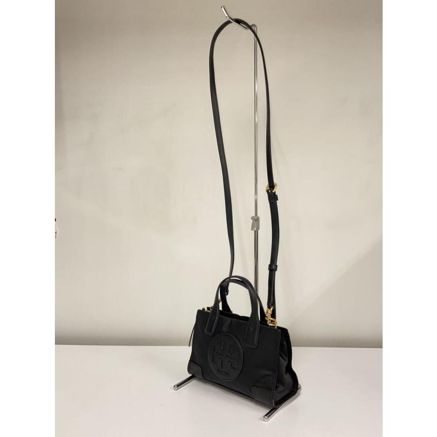TORY BURCH◇TORY BURCH トリーバーチ ショルダーバッグ/ナイロン/BLK