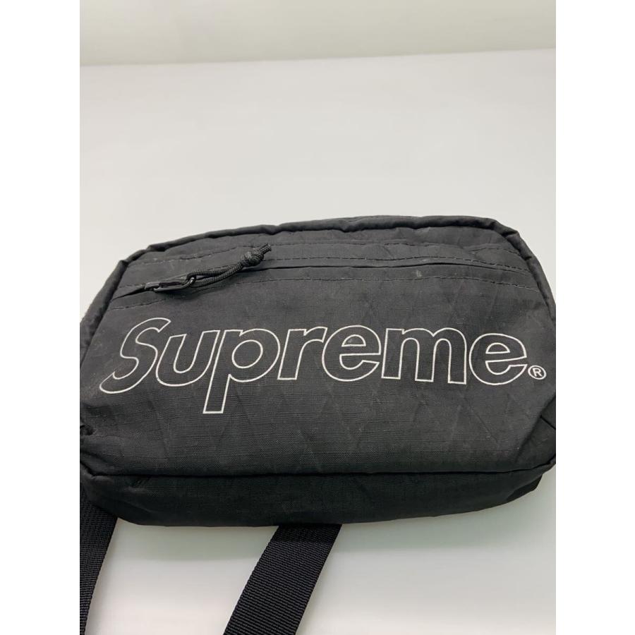 Supreme◇18AW/Shoulder Bag/ショルダーバッグ/ナイロン/BLK