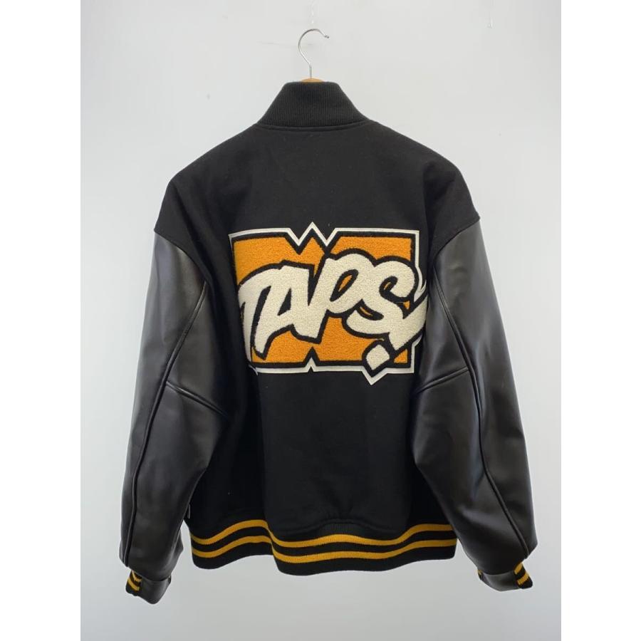 WTAPS◇スタジャン/2/ウール/BLK/222BRDT-JK01S : セカンドストリート