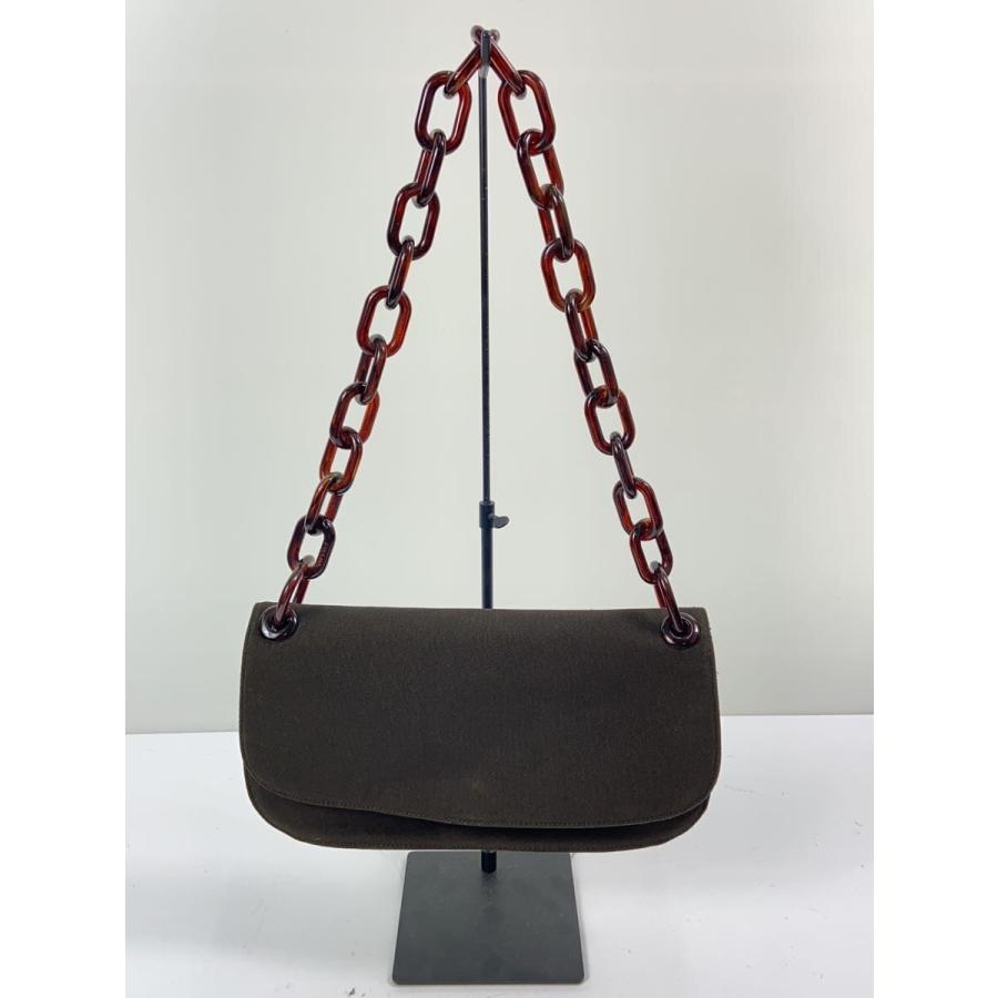 PRADA◇CHAIN SHOULDERBAG/プラチェーンバッグ/ショルダーバッグ