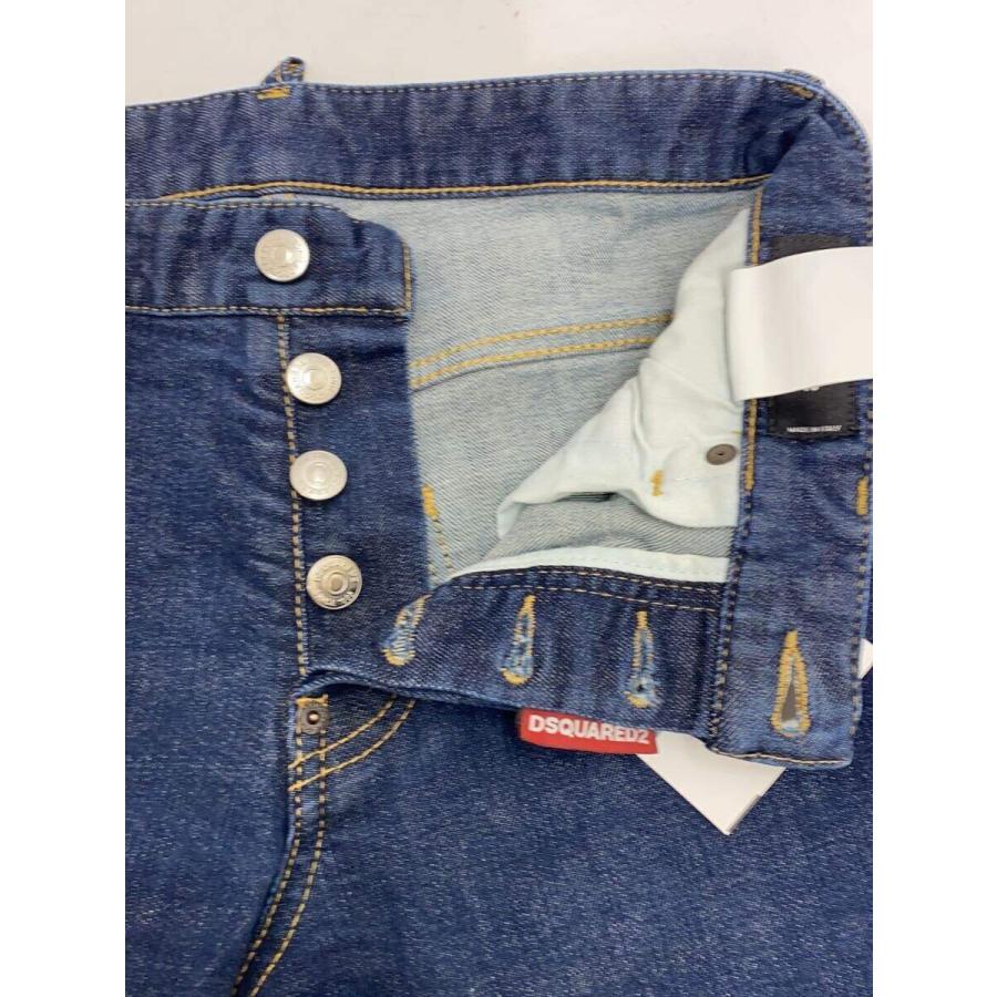 DSQUARED2◇PLAIN DARK WASH SKATER/スキニーパンツ/44/デニム