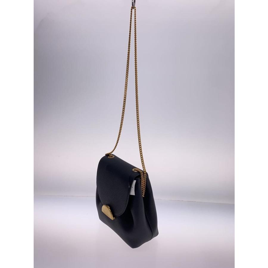 POLENE◇ポレーヌ/ショルダーバッグ/レザー/ブラック/黒/149055