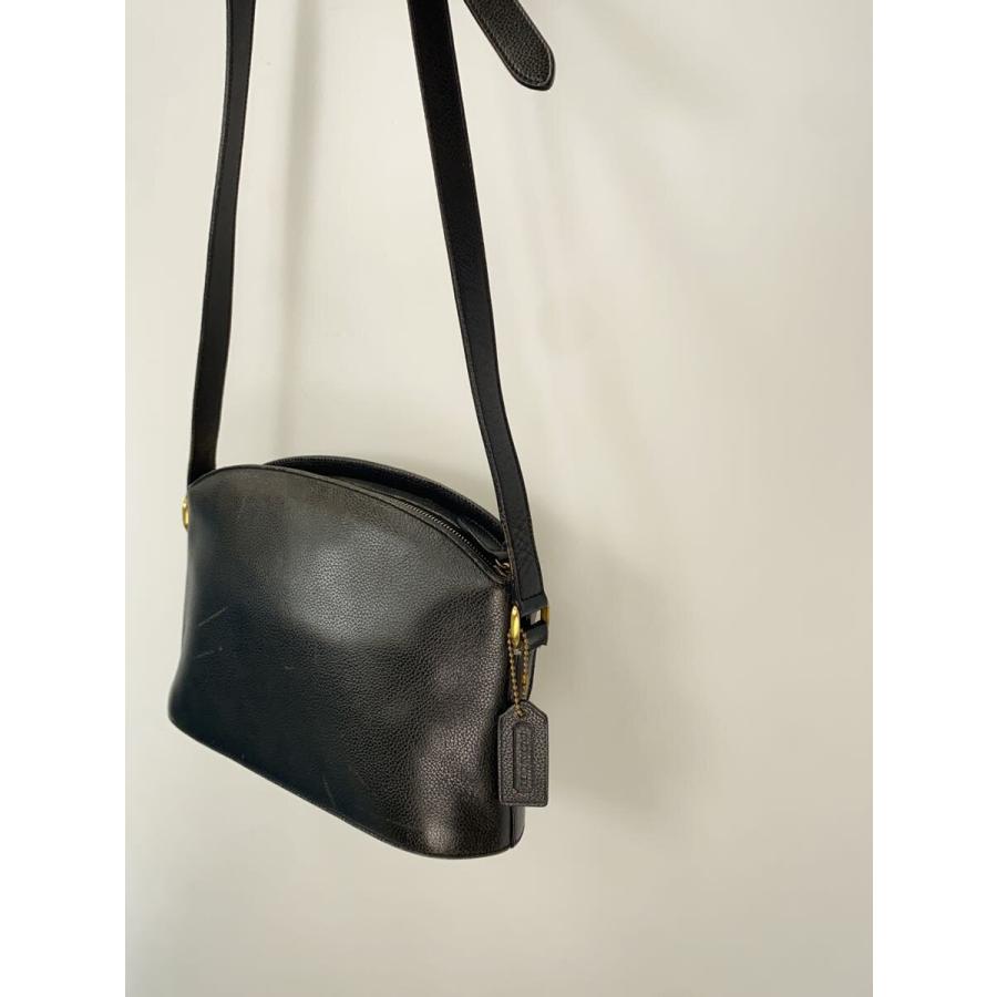 COACH◇ショルダーバッグ/レザー/BLK/4405/OLD COACH/オールドコーチ