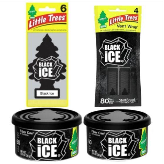 Little Trees（リトルツリー） エアフレッシュナー ブラック・アイス