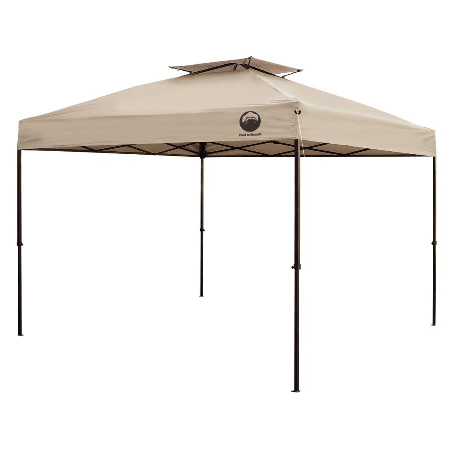 Field to Summit ワンタッチテントMV300ベージュ 3x3mサイズ 丈夫な