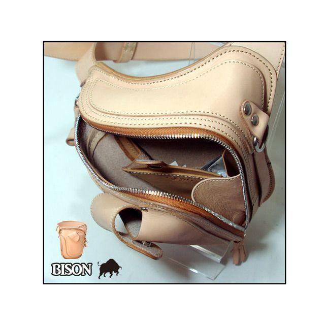 BoatRap 小物・ケース類 バイソン オイルレザー カラー ブラウン