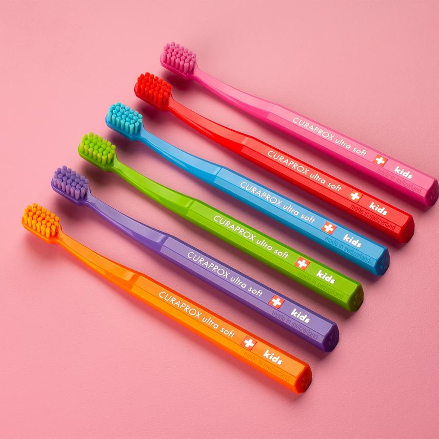 CURAPROX（クラプロックス） キッズ 歯ブラシ 3本セット 5500 4才-12才