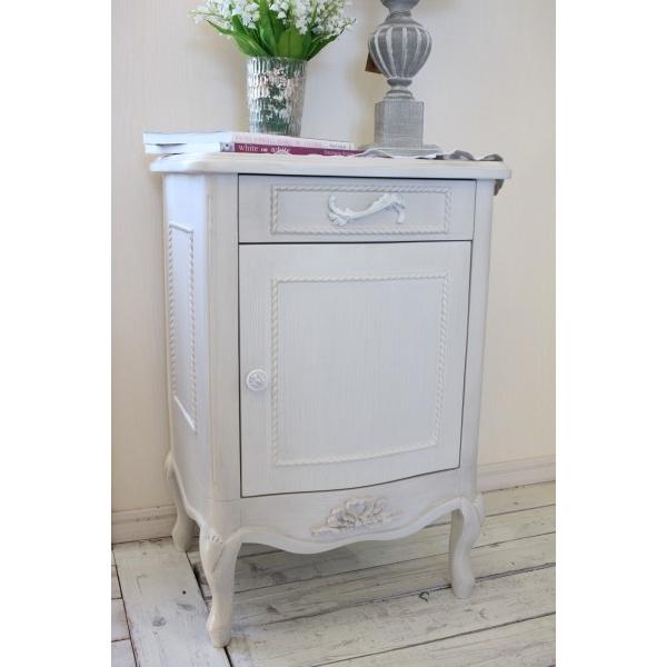 サイドテーブル サイドキャビネット ナイトテーブル 猫脚 洋風