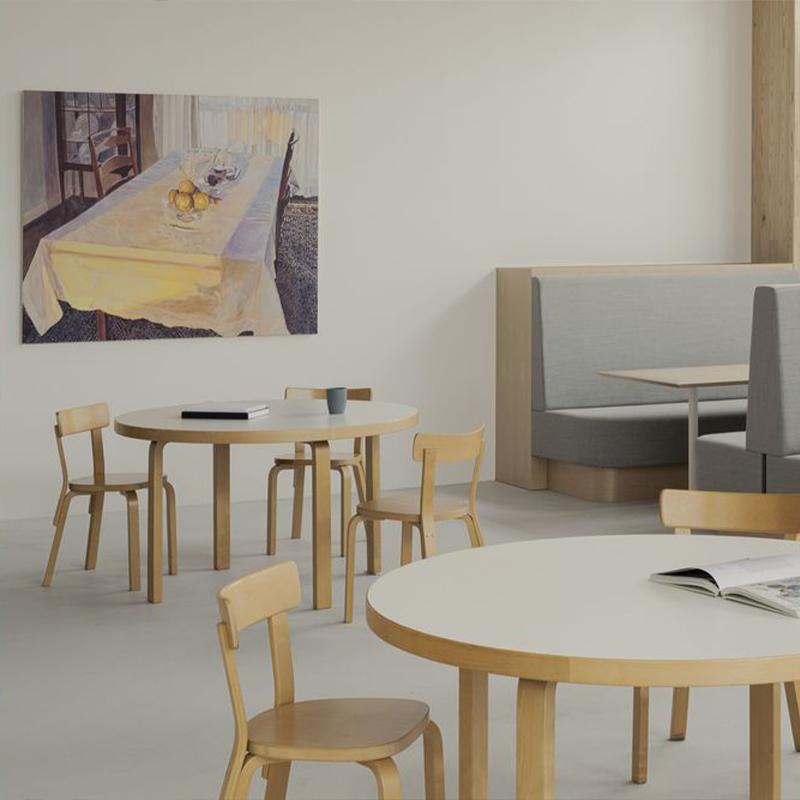 artek（アルテック） チェア69 artek ホワイトラミネート 椅子