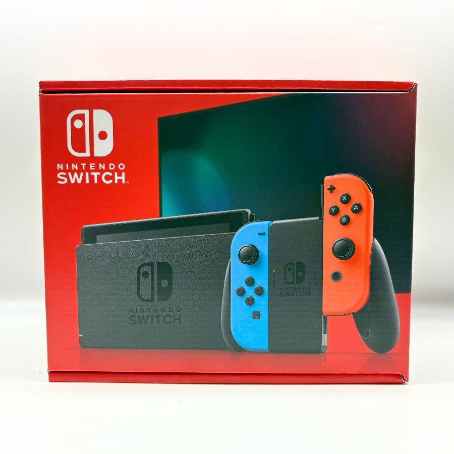 Nintendo Switch 本体 箱, 付属品完備 美品】Nintendo Switch 本体