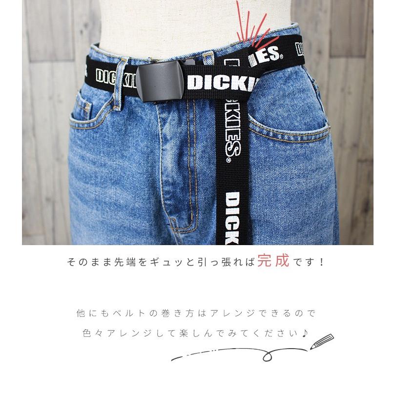 Dickies（ディッキーズ） ベルト ガチャベルト GIベルト ロゴ入り