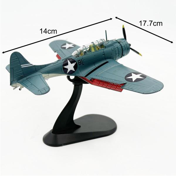 1/72 SBD-3 急降下爆撃機 ダイキャスト合金 戦闘機 子供用 おもちゃ