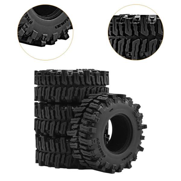 4 個セット 1.3インチ クローラータイヤ 1/18 RCカータイヤ