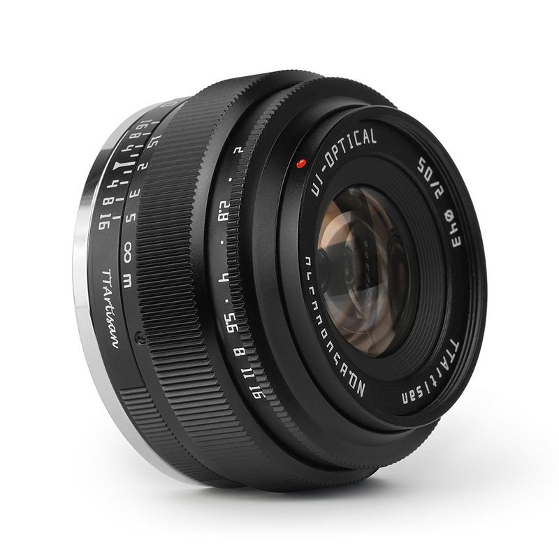 TTArtisan 50mm f/2 単焦点レンズ 富士フイルムXマウント 国内正規品