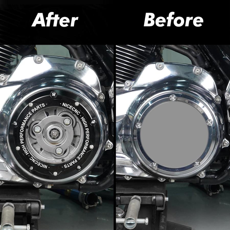 ハーレー ツーリング ダービーカバー スケルトンTouring CVO Road King