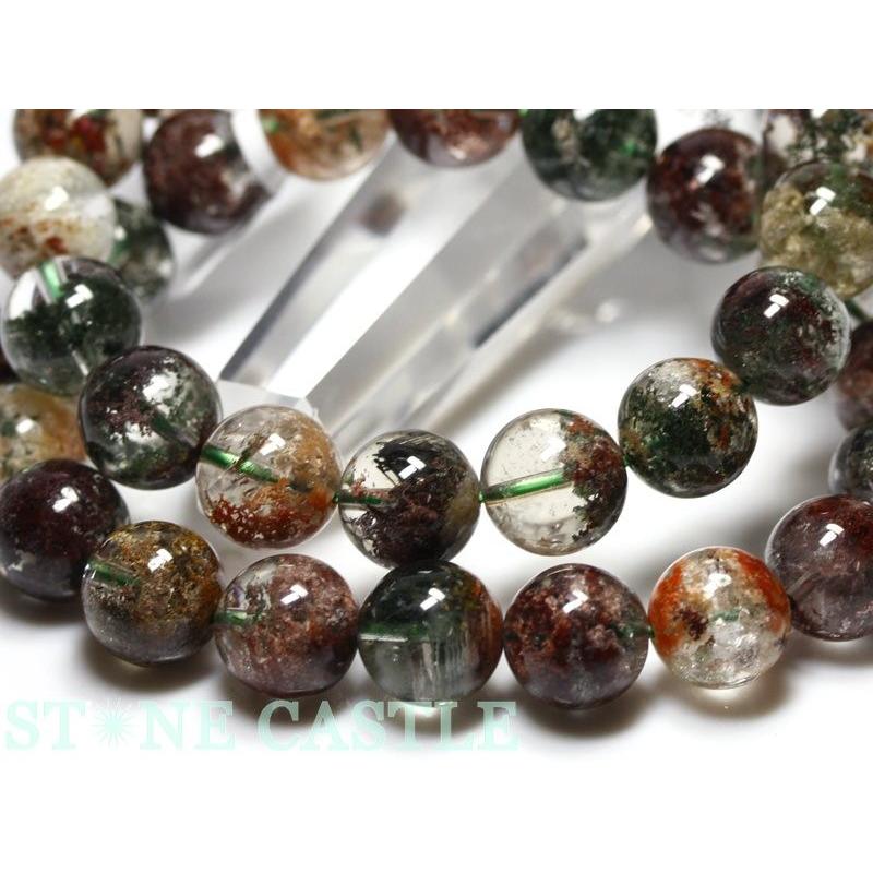 石流通センター 高品質 ブレスレット ガーデンクォーツ(四季) (3A) (約