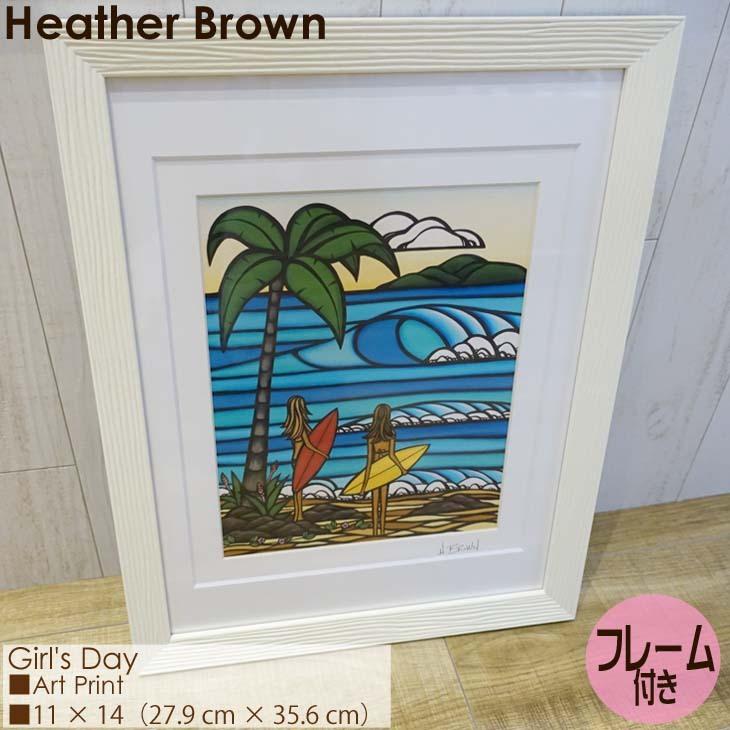 Heather Brown Art Japan ヘザーブラウン Girls Day Print MATTED