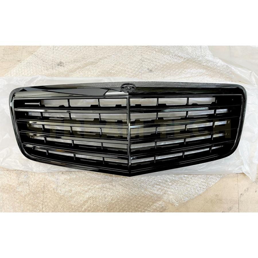 BENZ メルセデス ベンツ W211 Eクラス 後期用 艶有ブラック センター