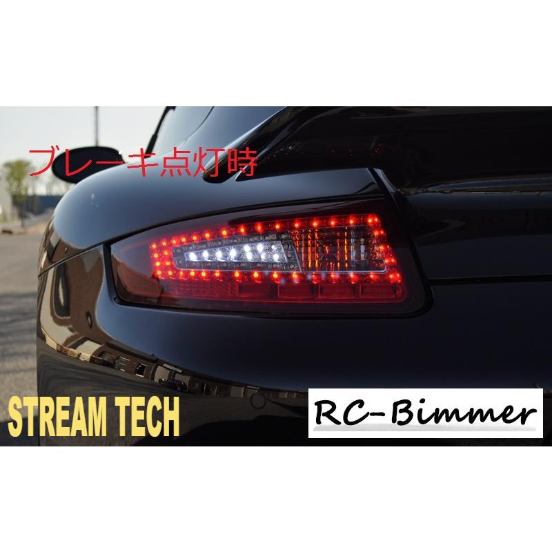 PORSCHE ポルシェ 997 前期用 新型 LED クリア テールライト 3種類有