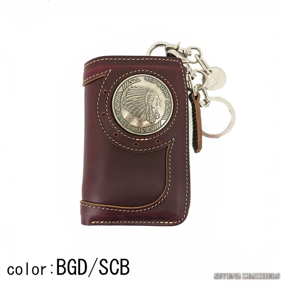 REDMOON（レッドムーン） 特別仕様 ミドルウォレット シルバー金具