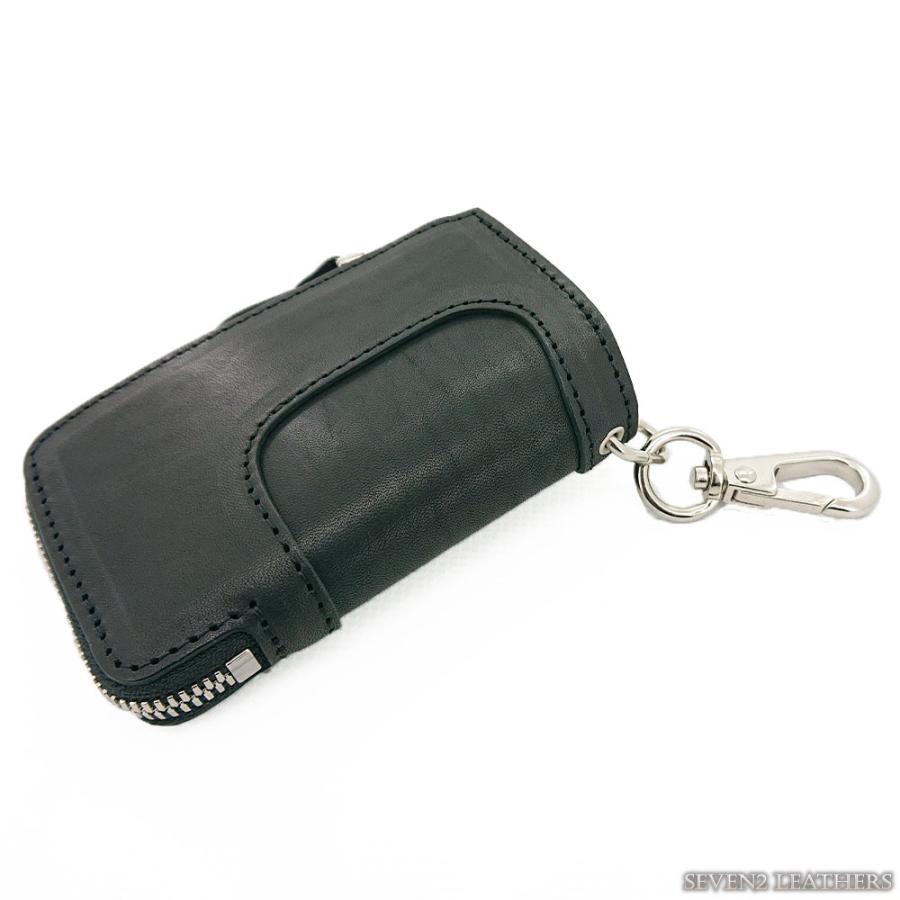 REDMOON（レッドムーン） キーケース 大きめ ベアバック L型ファスナー