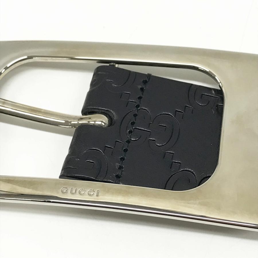 GUCCI グッチ 201776・212956・95・38 レザーベルト GGロゴ ブラック系